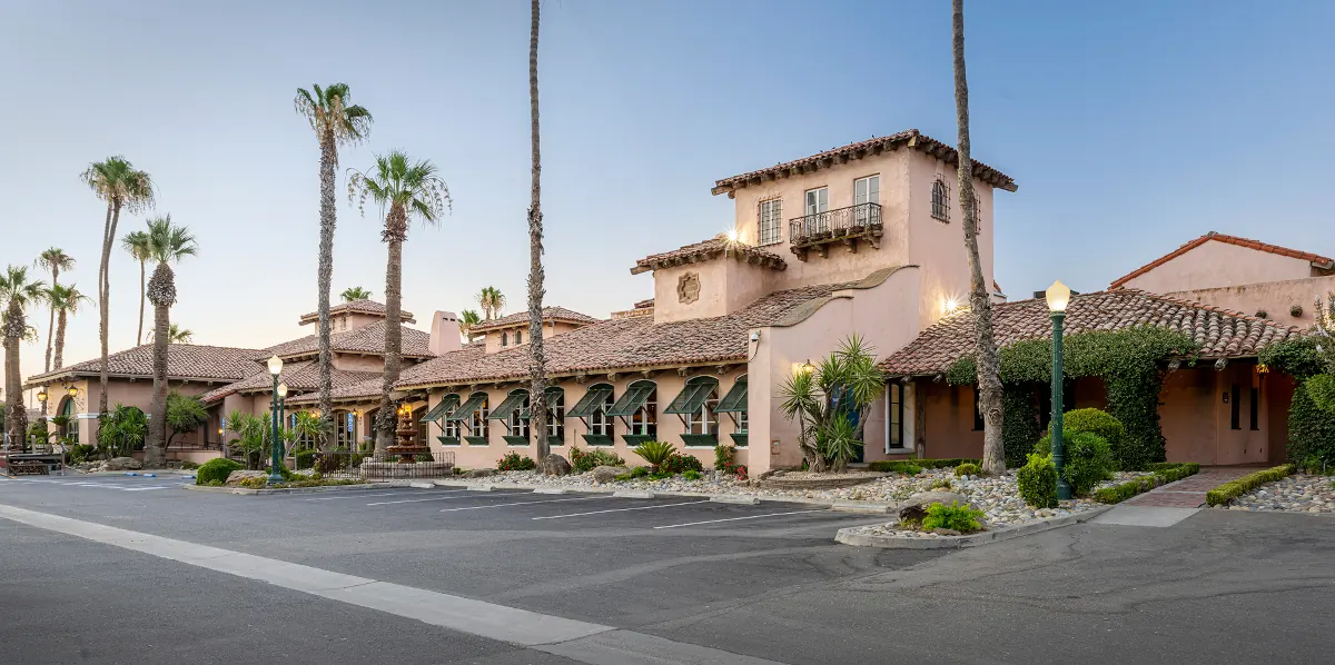 Harris Ranch Resort entrance