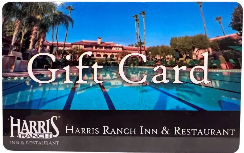 Harris Ranch gift card